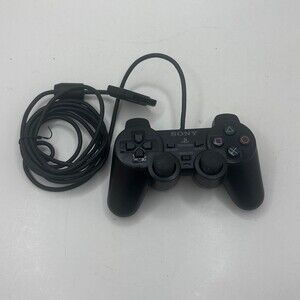 OEM Black Sony PlayStation 2 DualShock 2 PS2 Wired Analog Controller